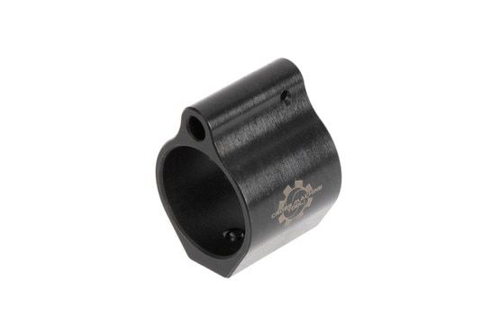 Cross Machine tool .875 low profile gas block fits heavy barrel AR 15 and AR308 rifles and pistols and is high strength steel